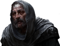 Portrait of Wounded Man