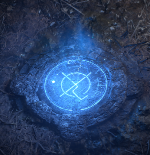 The Waypoint in the Clearfell location in Act 1.